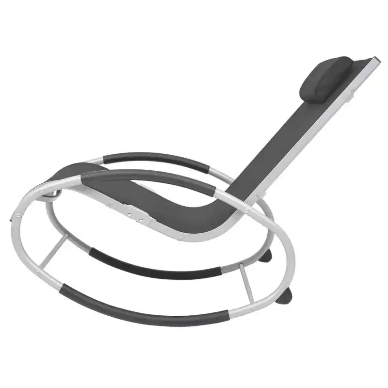 Modern Rocking Chair for Indoor and Outdoor Use, All-Weather Ergonomic Rocker, Lightweight and Portable