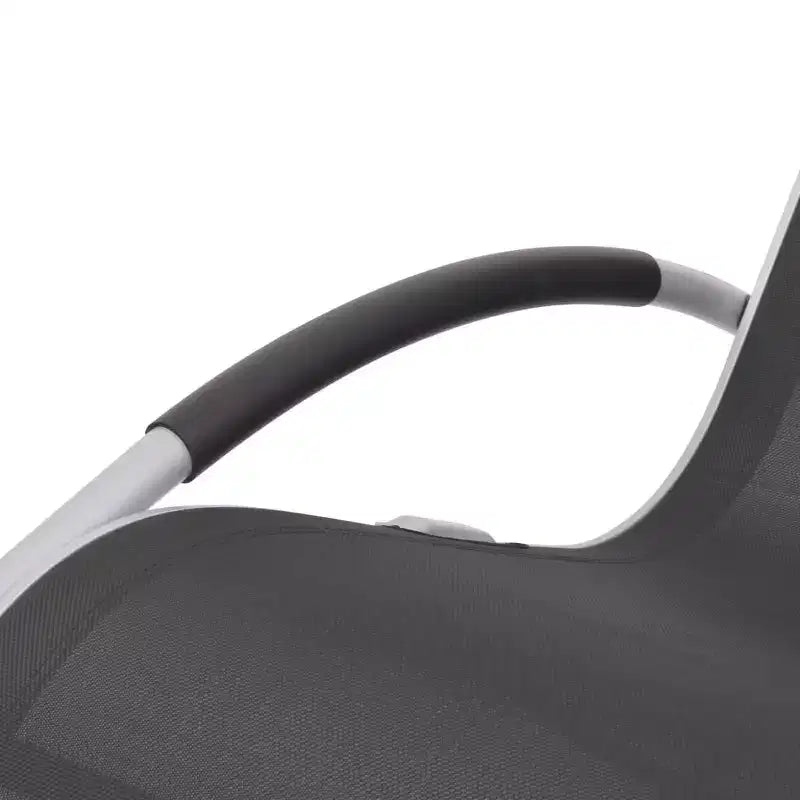 Modern Rocking Chair for Indoor and Outdoor Use, All-Weather Ergonomic Rocker, Lightweight and Portable