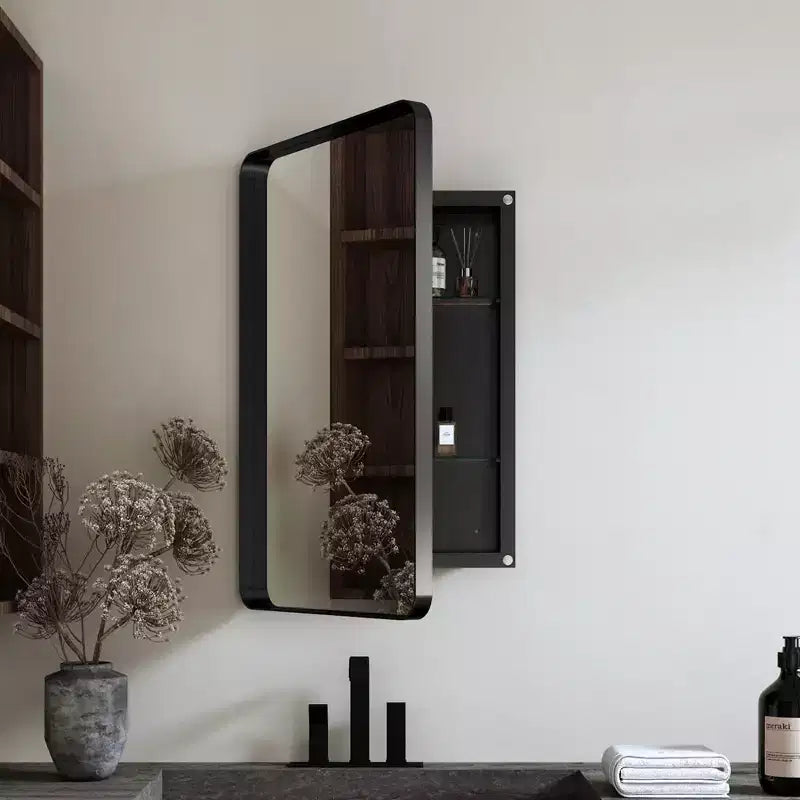 GDFStudio Evangeline 20'' Modern Medicine Cabinet with Mirror and Tempered Glass Adjustable Shelves