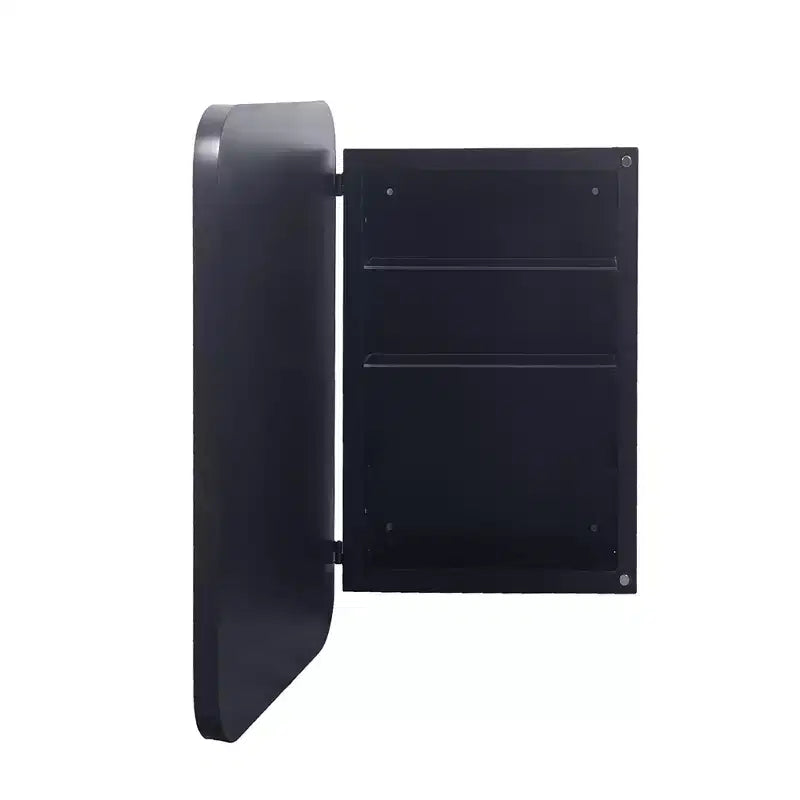 20 in. Modern Medicine Cabinet with Mirror and Tempered Glass Adjustable Shelves