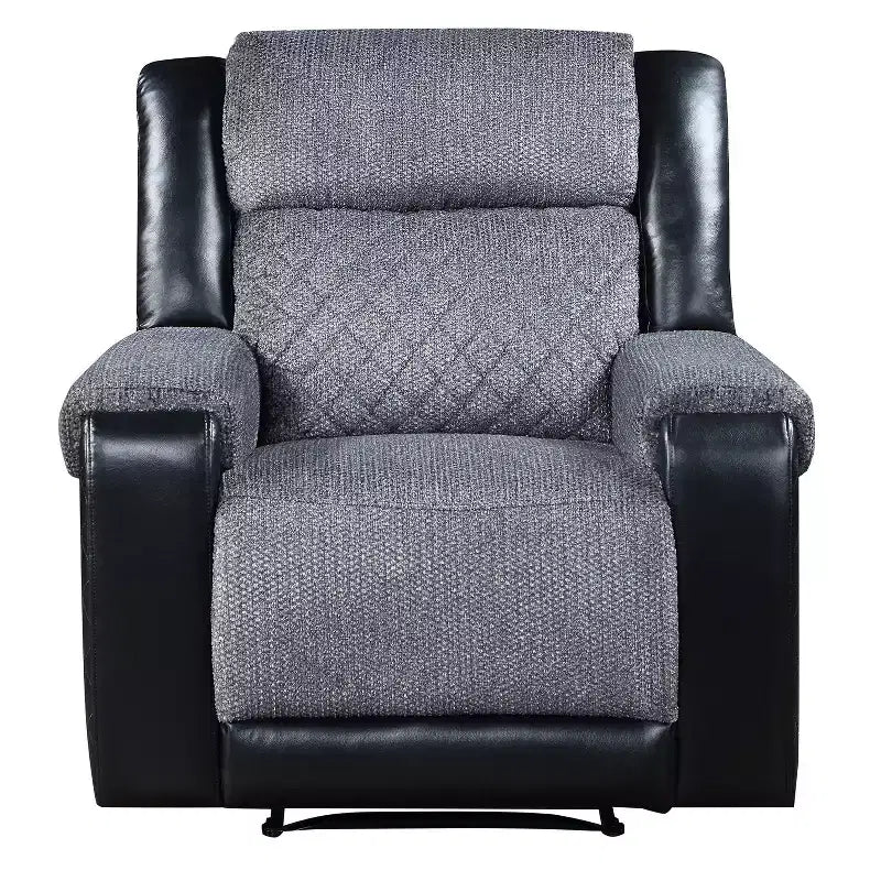 HomeStock U5914 Grey/Black Recliner