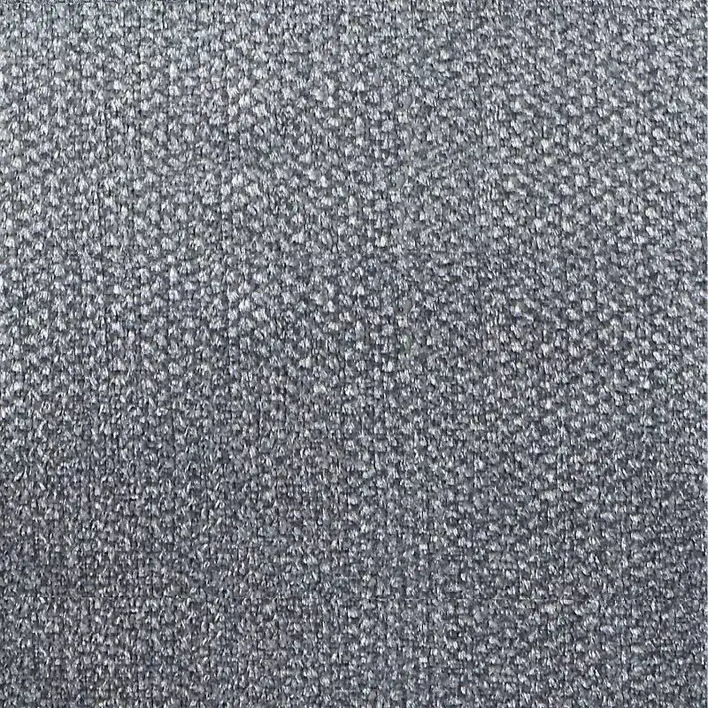Grey and Black Two-Tone Fabric Recliner with Manual Recline and Console