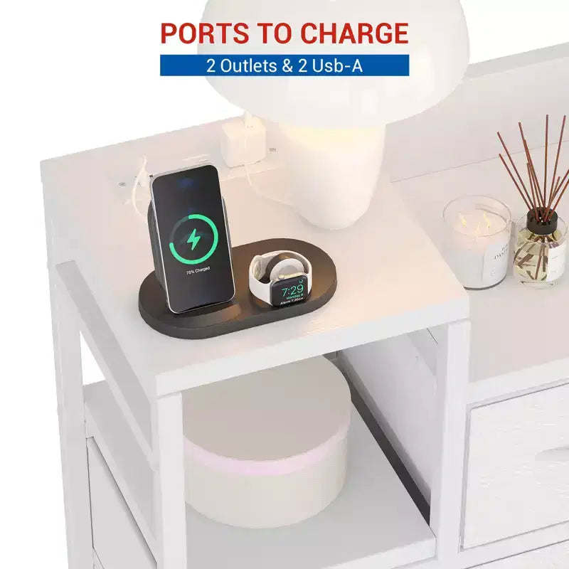 Bedroom storage cabinet, nine-drawer dresser, multi-storage storage cabinet, modern design, easy to assemble, suitable for living room, hallway