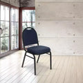 2pk Premium Fabric Upholstered Stack Chair - Hampden Furnishings