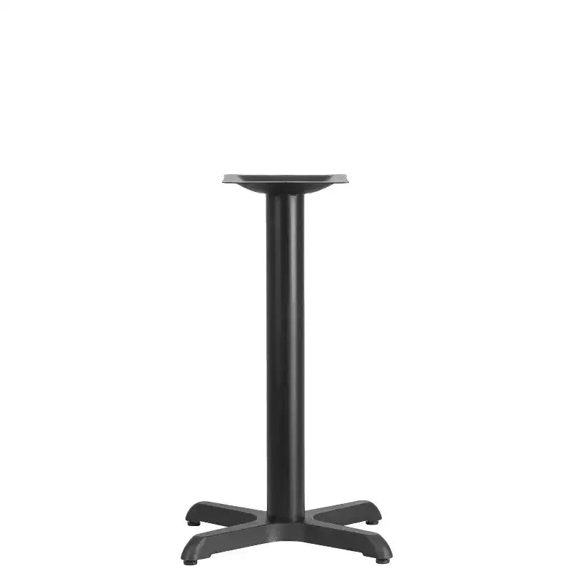 Flash Furniture 22'' x 22'' Restaurant Table X-Base with 3'' Dia. Table Height Column