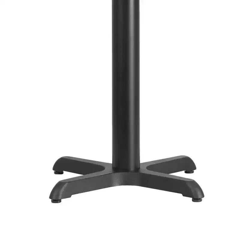22 x 22 in. Restaurant Table X-Base with 3 in. Dia. Table Height Column, Cast Iron